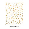 3D Metallic Star Moon Heart Nail Decals Stickers MRMJ-R088-28-437-02-2