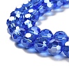 Transparent Glass Beads EGLA-A035-T10mm-B21-3