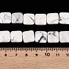 Natural Howlite Beads Strands G-T138-157-5