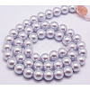 Eco-Friendly Dyed Glass Pearl Round Beads Strands HY-A002-6mm-RB004-1