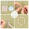   2 Strands Electroplated Shell Pearl Beads Strands BSHE-PH0001-32B-3