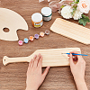 Unfinished Wood Paddles DIY-WH0027-73-5