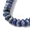 Natural Blue Spot Jasper Beads Strands G-F743-05B-4