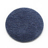 Corduroy Cloth Fabric Covered Cabochons X-WOVE-S084-25A-1