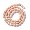 Faceted Glass Beads Strands GLAA-E037-02-M-3