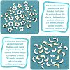SUPERFINDINGS 80Pcs 8 Style 304/201 Stainless Steel Charms STAS-FH0001-41-2