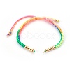 Nylon Cord Braided Bracelet Making MAK-E665-06N-1