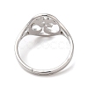 304 Stainless Steel Yoga Adjustable Ring for Women RJEW-M149-24P-2