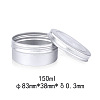 150ml Round Aluminium Tin Cans CON-L009-A01-2