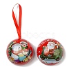 Tinplate Round Ball Candy Storage Favor Boxes CON-Q041-01F-2