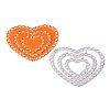 Heart Frame Carbon Steel Cutting Dies Stencils DIY-M011-22-3