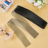 Polyester Elastic Deco Mesh Ribbons OCOR-WH0071-88A-02-4