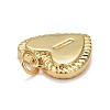 Rack Plating Real 18K Gold Plated Brass Pendants KK-E260-01G-I-3