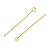 Brass Ball Head Pins KK-N254-49B-G-2