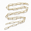 304 Stainless Steel Paperclip Chains CHS-S006-JN958-2-3