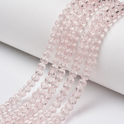 Glass Beads Strands EGLA-A034-T4mm-D10-1