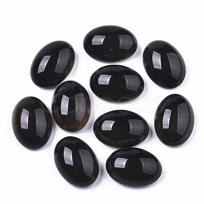 Translucent Glass Cabochons GLAA-T023-02F-1