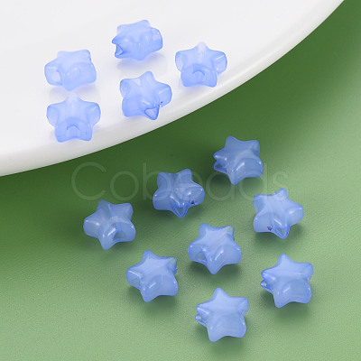 Imitation Jelly Acrylic Beads MACR-S373-45-E01-1