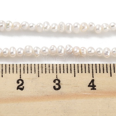 Natural Cultured Freshwater Pearl Beads Strands PEAR-C003-04C-1