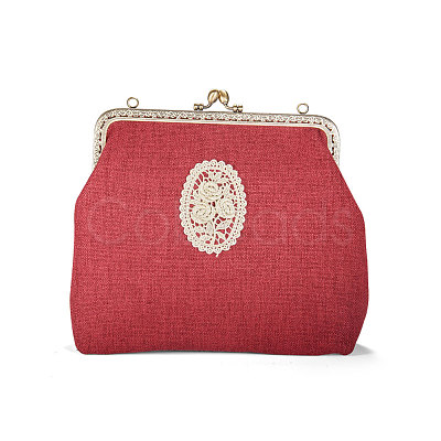 SHEGRACE Cotton and Linen Women Evening Bag JBG007A-01-1