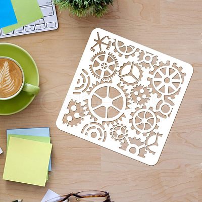 Plastic Reusable Drawing Painting Stencils Templates DIY-WH0172-228-1