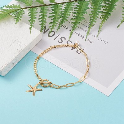 Anklets AJEW-AN00366-01-1