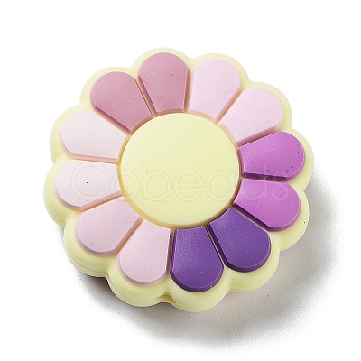 Flower Silicone Beads SIL-R014-01A-1