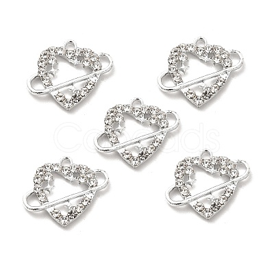 Alloy Rhinestone Pendants ALRI-C007-32P-1