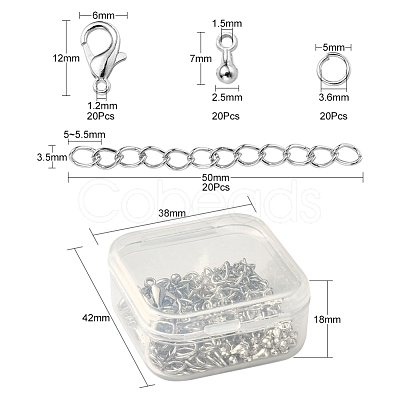 DIY End Chain Making Kit DIY-YW0005-55P-1