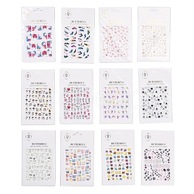 Nail Decals Stickers MRMJ-T094-M-1