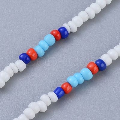 Glass Seed Bead Eyeglasses Chains AJEW-EH00006-02-1