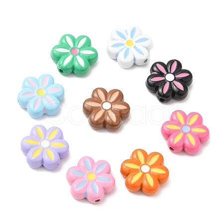 Alloy Enamel Beads ENAM-B060-01-1