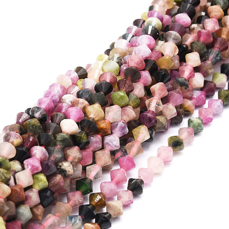 Natural Tourmaline Beads Strands G-E569-D02-1