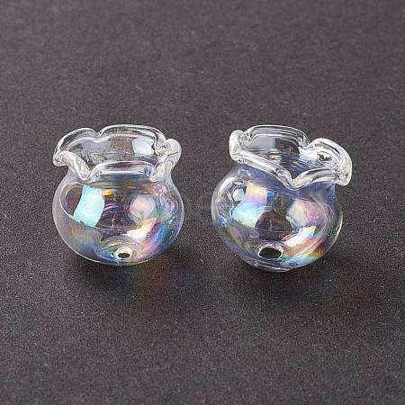 Glass Bead Cone for Wind Chimes Making GLAA-Z003-01G-1