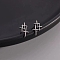 Alloy Earrings for Women, with 925 Sterling Silver Pin, Star, 10mm