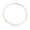 925 Sterling Silver Wire, Half Soft, Round, Silver, 0.7mm, 21 Gauge