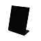 Wood Finger Ring Display Stands, cover with Velvet, Rectangle, Black, 20x10x25.5cm