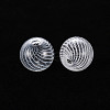 Transparent Handmade Blown Glass Globe Beads GLAA-T012-33C-2