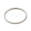 304 Stainless Steel Simple Plain Band Finger Ring for Women Men RJEW-F152-05P-C-2