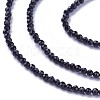 Faceted Glass Beads Strands G-F619-09B-2mm-3