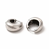 Non-Tarnish 316 Surgical Stainless Steel Thick Hoop Earrings for Women EJEW-G344-01P-2