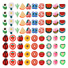 Pandahall 190pcs 19 style Handmade Polymer Clay Bead CLAY-TA0001-21-14