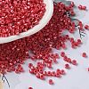 Baking Paint Glass Seed Beads X-SEED-S042-15A-06-1
