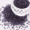 Transparent Glass Cylinder Beads SEED-S047-I-006-1