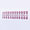 Solid Colors Matte Plastic False Nails Full Cover Fake Nails Tips MRMJ-T031-15-26-1