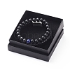 Unisex Stretch Bracelets & Leather Cord Bracelets Sets BJEW-JB04895-01-5