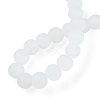 Imitation Jade Glass Beads Strands GLAA-T032-J6mm-MD01-4