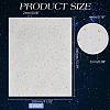 Glitter Hotfix Rhinestone Sheet DIY-WH0308-441B-2