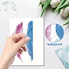 8 Sheets 8 Styles PVC Waterproof Wall Stickers DIY-WH0345-074-3