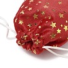 Gold Stamping Christmas Velvet Storage Bags ABAG-Q053-01A-02A-3